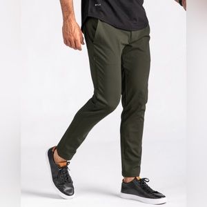 BYLT Basics Everyday Slim Fit Pant 2.0 Mens, Forrest Green